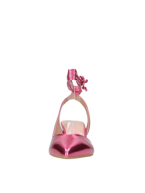 Faux leather slingback décolleté LIU JO | SA3141 EX013FUXIA